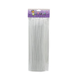 🎨 Pipe Cleaners – 40PCS Craft Stems for DIY & Kids’ Art Projects in a clear packaging, showcasing the colorful stems.