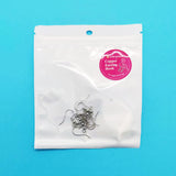 Copper Coil Ear Hook (18 × 18mm/10pcs)