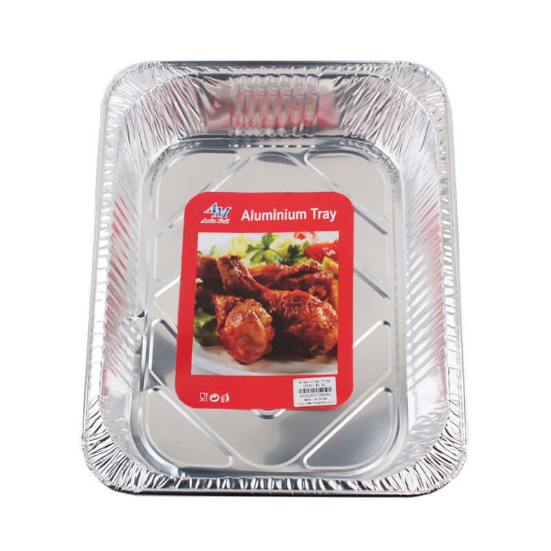 Aluminium Tray(45*32.5*7CM/2245) - ideal for serving delicious meals at parties or barbecues.