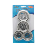 sink strainer set 4pcs kitchen drain strainers household sink accessory nz stock