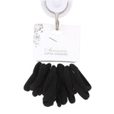 📦 Black Hair Tie EF (20PCS, Ø5CM)