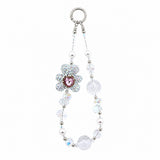 Beaded Phone Strap – Cute Keychain Charm Assorted Colours NZ Stock