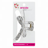 Clear Pastel Bow Hair Claw Clip – Clear