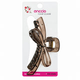 Large Bow Hair Claw Clip – Brown