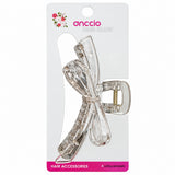 Large Bow Hair Claw Clip – Champagne