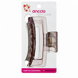 Neutral Rectangle Hair Claw Clip – Dusty Pink