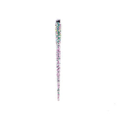 Stylish Eyebrow Brush with sparkling handle for precise eyebrow shaping and grooming.