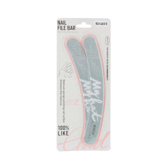 ✨ 2-Piece Nail File Set – Soft Curve Design for Smooth Shaping | Pink 💗 or Blue 💙(GM-85129)
