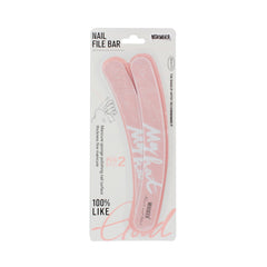 ✨ 2-Piece Nail File Set – Soft Curve Design for Smooth Shaping | Pink 💗 or Blue 💙(GM-85129)