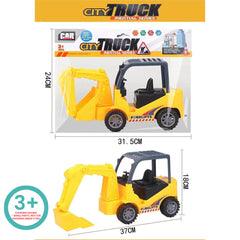 🏙️ City Truck Toy – Ages 3+ yellow forklift toy with moving parts for urban adventures.