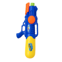 Bright blue and yellow Water Gun 67.5CM designed for summer fun and water battles.