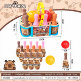 capybara kids bowling set mini bowling toy game indoor play party gift nz stock