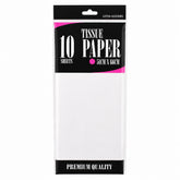 White tissue paper, 10 sheets, 51 x 66cm