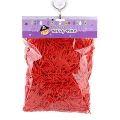 πΏ Shredded Paper Filler β For Gift Boxes & Packaging (Approx. 34g) in red packaging, perfect for add elegance to gifts.