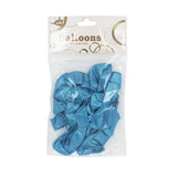 Q Balloon (20PCS),L.Blue - pack of light blue latex balloons for elegant party decor.