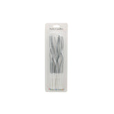 Metallic Twisted Birthday Candles 16CM