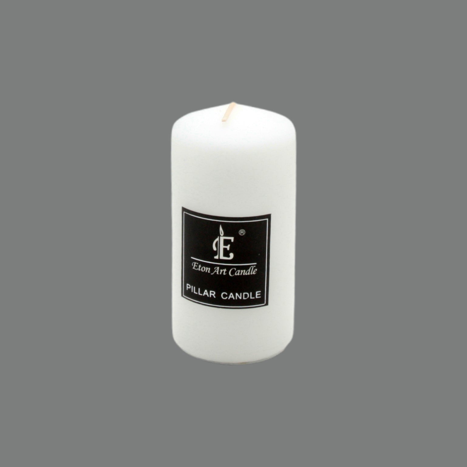 White Pillar Candle(5*10CM) - simple and sleek design, perfect for home use and events.