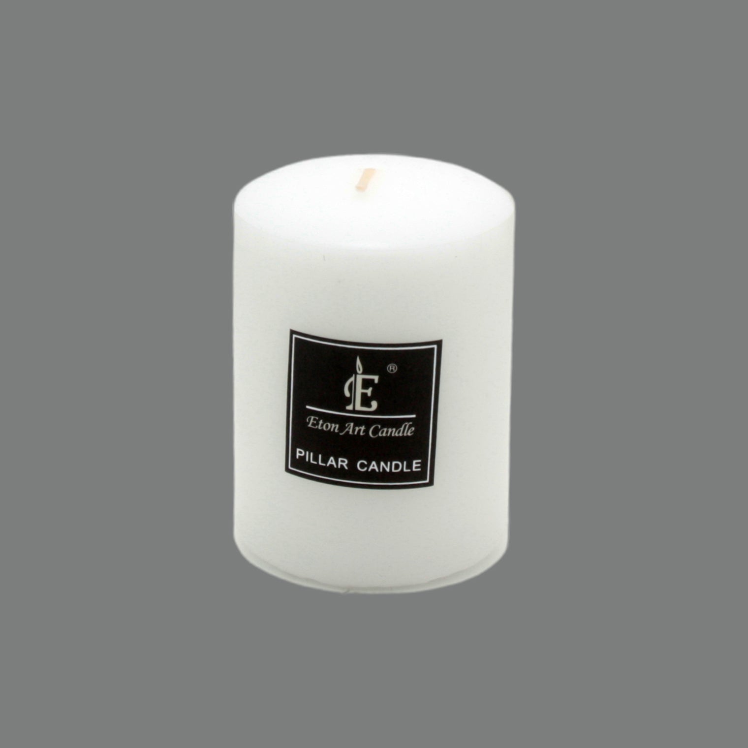 White Pillar Candle(7*10CM) unscented clean-burning candle ideal for home decor and gifting.