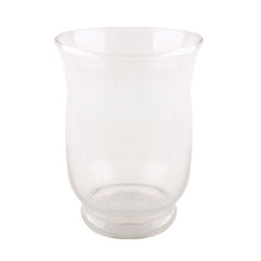 Clear glass Vase(10.7*15CM) for stylish home decor and flower arrangements.