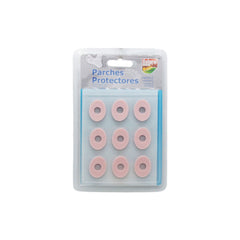 Heel Blister Protectors – 6PCS Soft Gel Pads for Shoes, Anti-Rub Cushion Stickers (Egg Shape) pack of 9 pads.