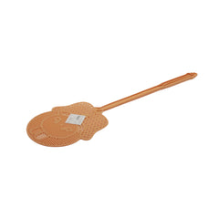 Fly Swatter(135) in soft orange color, ideal for efficiently swatting flies indoors and outdoors.