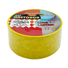 Clear M.Tape (4.8CM*48M) - strong adhesive tape ideal for packing and sealing with a crystal-clear finish.