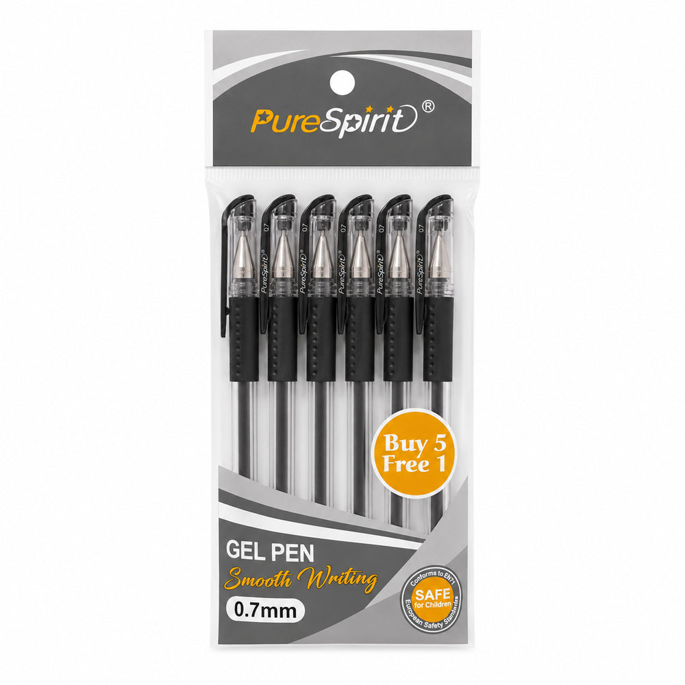 gel pen 0.7mm black ink smooth writing pens school office stationery nz stock