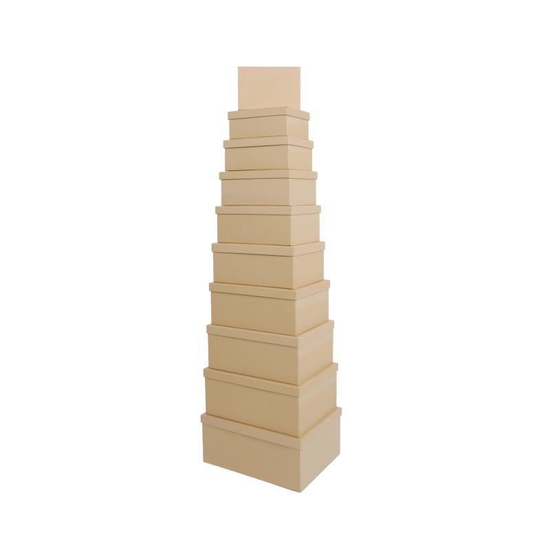 Kraft Gift Boxes – Whole Set & 10 Sizes