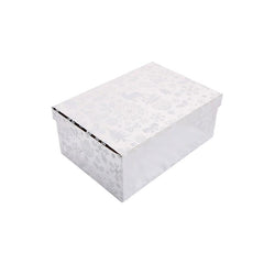 8/10 Gift Box Sliver SY Deer (23*16.5*9.5CM) with a decorative silver design.