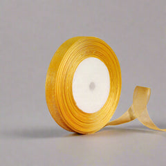 π Sheer Organza Ribbon β Elegant & Versatile Finish in vibrant yellow color, perfect for gift wrapping and crafts.
