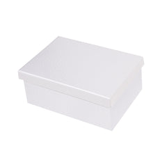 4/10 Gift Box White Lethr Lk(31*23*13.5CM)