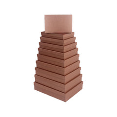 10PCS Gift Box Thin FBTX Gold Whole Set