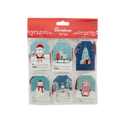 Christmas Gift Tag(P190) featuring festive designs, perfect for holiday gift wrapping.