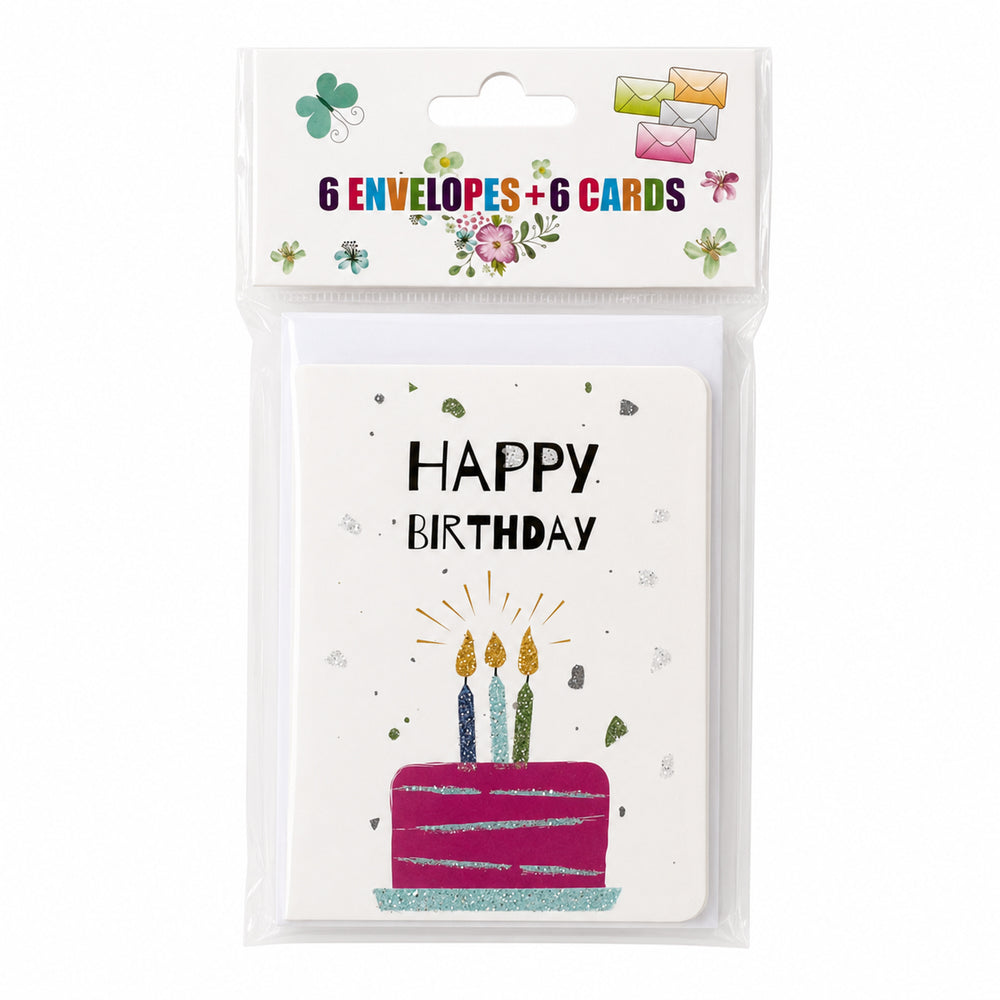 Mini B.D Pack Card (7 × 8.5cm/6pcs)