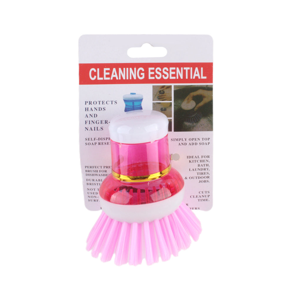 Washing Hand Brsh W Soap Con for cleaning, features self-dispensing soap and protective design, ideal for effective cleaning.