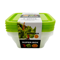 Plastic Container SQ(4PCS/024)