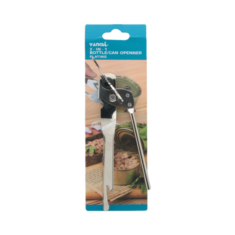 🥫 Heavy-Duty Metal Can Opener packaging featuring a sturdy design for effortless can opening.