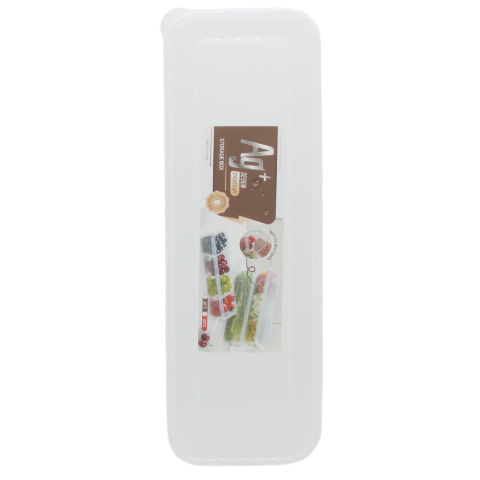 Long Food Storage Box for organizing and preserving food items effectively.