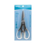 Kitchen Shears displayed in packaging with sharp stainless steel blades and comfortable handles.