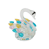 Crystal Swan - Elegant Decorative Figurine