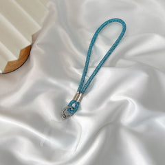 Rhinestone Wrist Strap for Phones – Elegant Diamond-Look Lanyard with Keyring | NZ Based