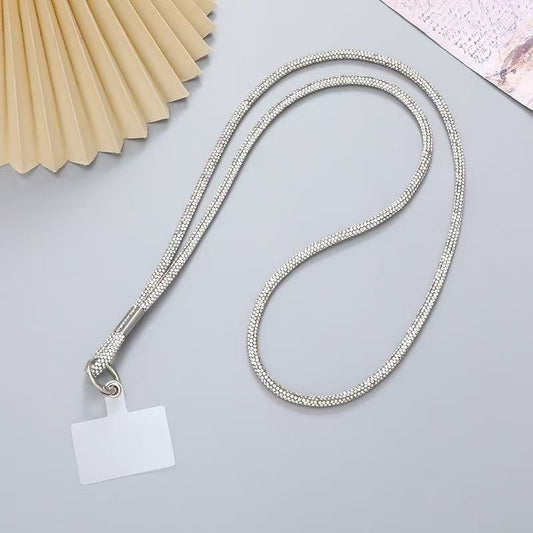 Universal 1.3 metre phone lanyard strap with phone attachment tab