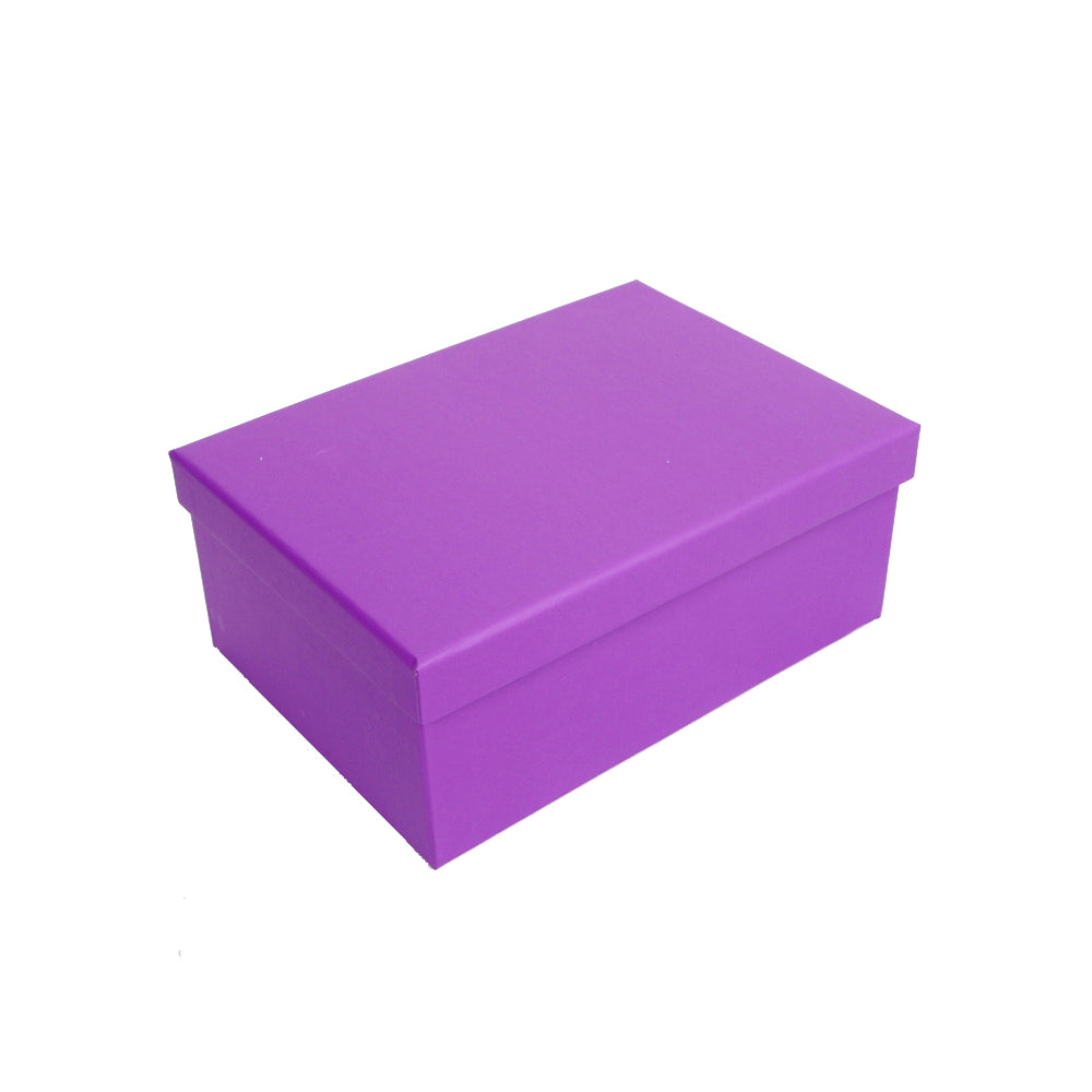 Dark Purple Rectangular Gift Box – Lotsa Goodies