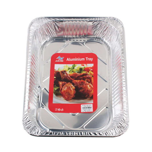 Aluminium Tray(45*32.5*7CM/2245) - ideal for serving delicious meals at parties or barbecues.