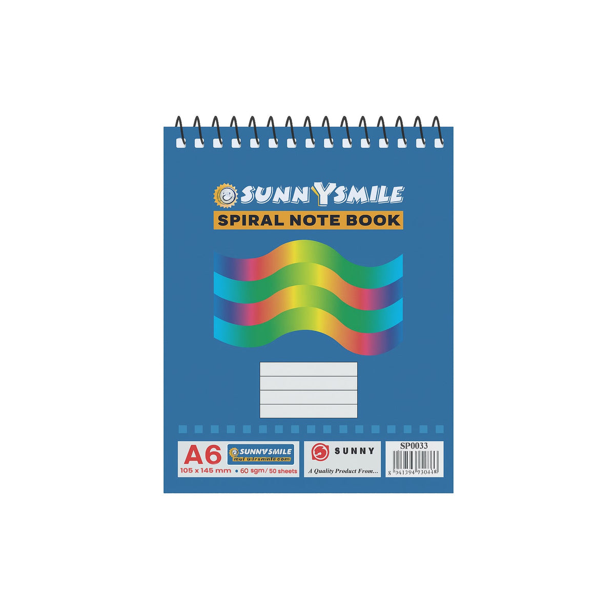 Spiral Note Pad(A6)