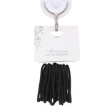 Black Thin Hair Tie(20PCS,New)