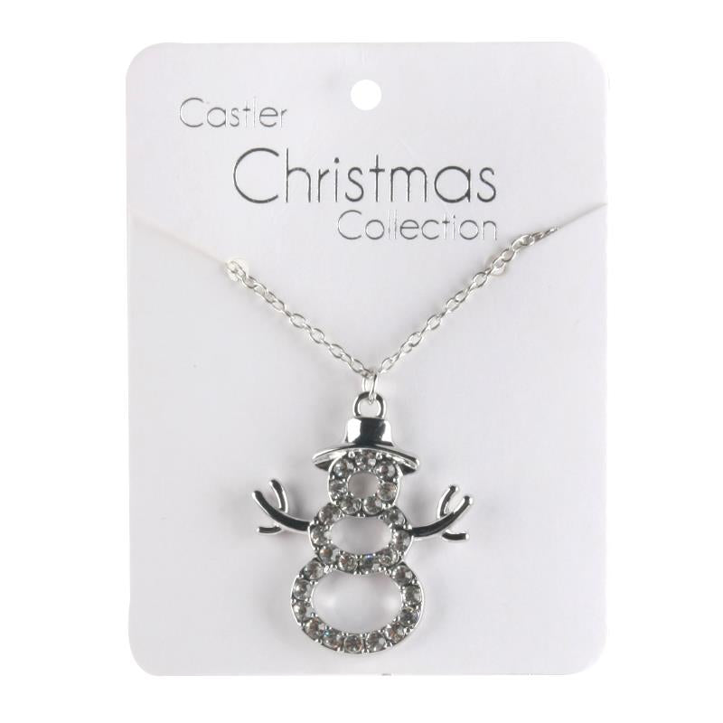 X-mas Necklace 21 Snowman