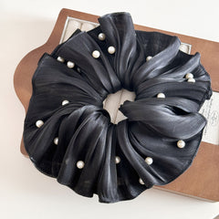 Hair Scrunch w Pearl 24CM