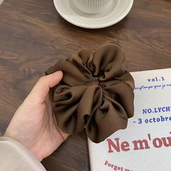 Satin Hair Scrunchie C.