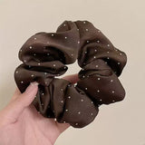 Satin Hair Scrunchie With RS